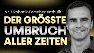 Der Nr. 1 Robotik-Forscher Ki, 6000 Humanoide, Robocops, Zukunft & China Prof. Dr. Jan Peters