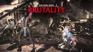 Mortal Kombat X Subzeros Grandmaster Brutality