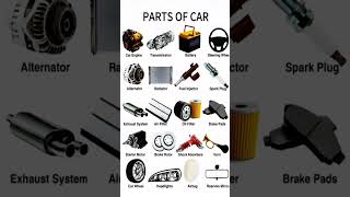 Parts Of Car With Names Car Engine, Transmission, Battery, Brakes, Airbag & More Explained