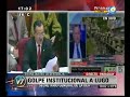 Visión Siete: Golpe institucional en Paraguay: Lugo fue destituido