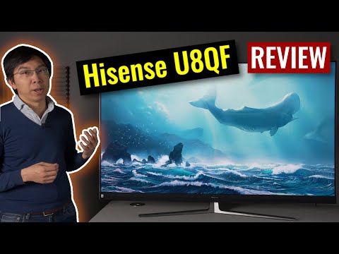 Hisense U8QF Review: 132Zone FALD & 1200+ Nits Brightness for £800!