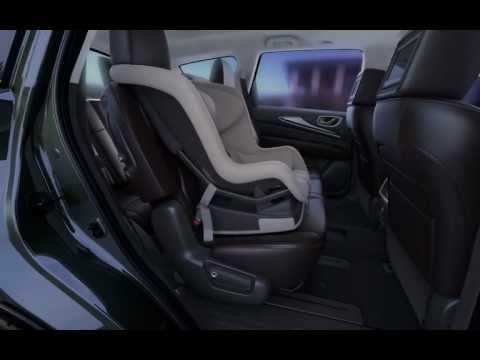 2013 Infiniti JX: доступ на 3й ряд сидений