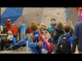 ABS 14 Division 3 Bouldering Championships at Hoosier Heights climbing gym