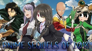 Anime Sequels of 2018
