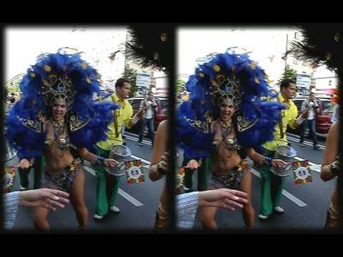 Warsaw Multiculture Street Parade crossview stereo3D