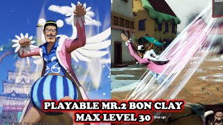 New Mr. 2 Bon Clay Full Moveset Mod Max Level 30 One Piece Pirate Warriors 4 Extra Character