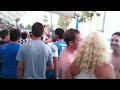 The Italians singing their tune at Bora Bora