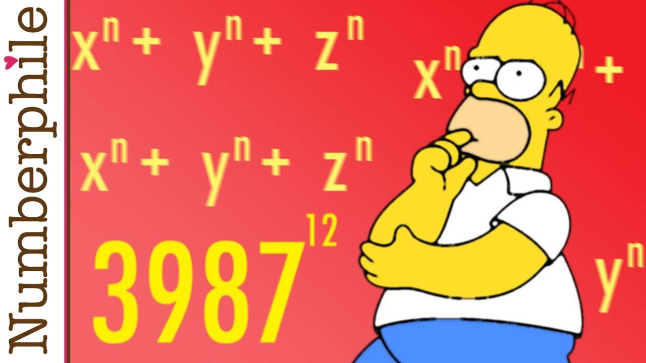 Homer Simpson vs Pierre de Fermat - Numberphile - YouTube