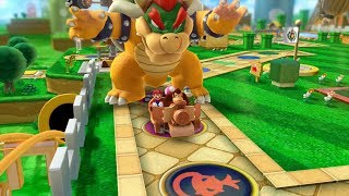 Mario Party 10 Bowser Party #354 Donkey Kong, Spike, Toadette, Mario Mushroom Park Master Difficulty