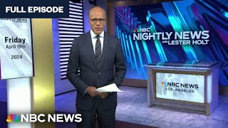 Nightly News  Broadcast - April 19