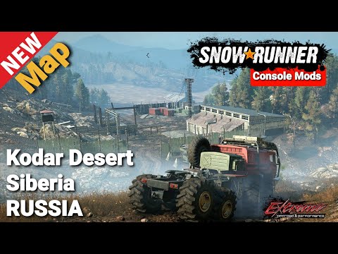 New Map Kodar Desert Siberia Russia In Snowrunner Update xbox one