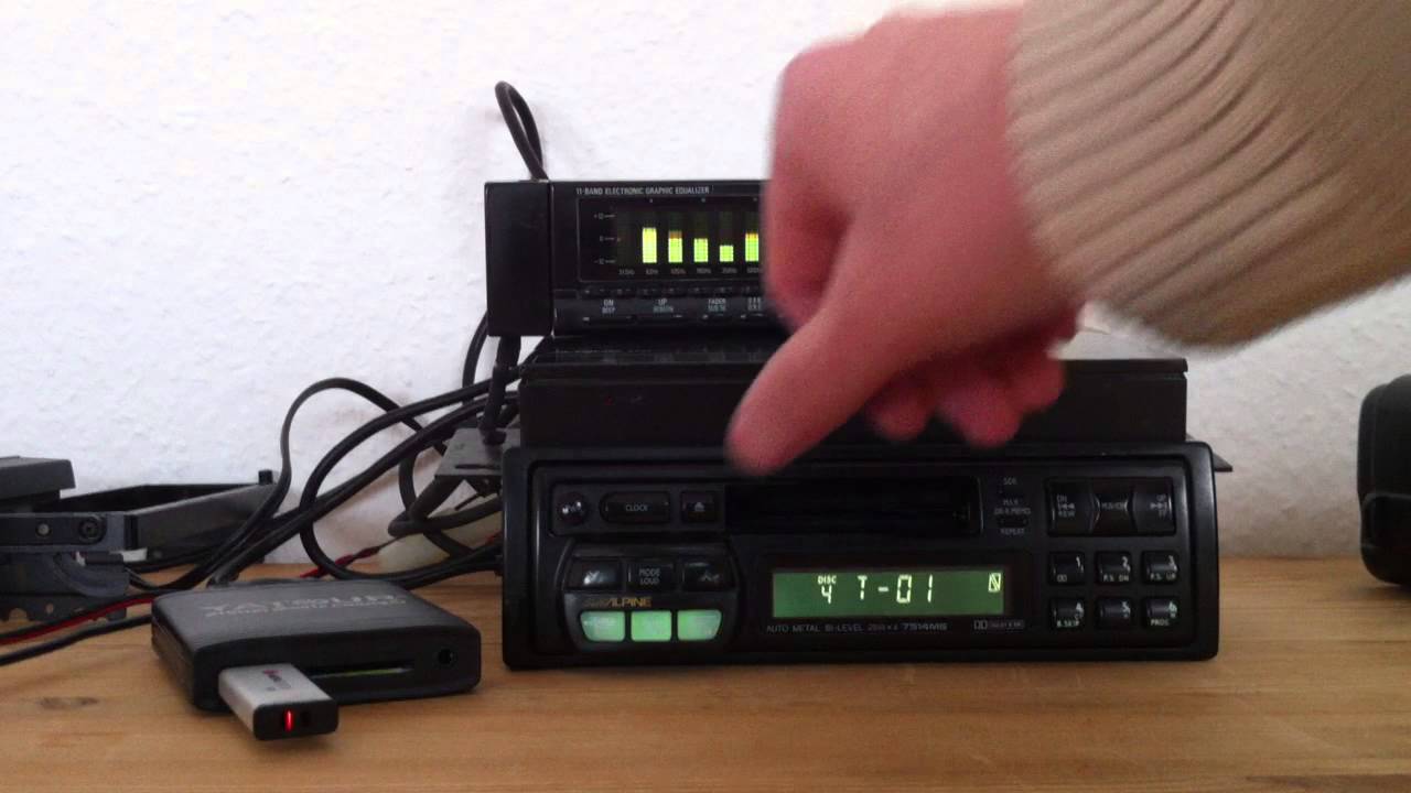 Alpine 3339 Equalizer And 7514 Ms On Yatour Usb Adapter Old Skool