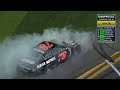 Jimmie Johnson Triggers Last Lap Wreck - Budweiser Duel 2 - 2014 NASCAR Sprint Cup
