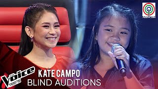 Kate Campo - Pusong Ligaw Blind Audition The Voice Teens Philippines 2020