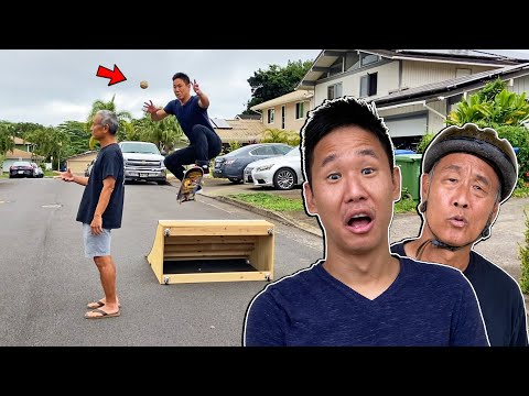 MY DAD CREATES THE ULTIMATE SKATE CHALLENGES 3