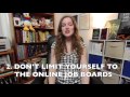 6 Essential Job Hunting Tips!