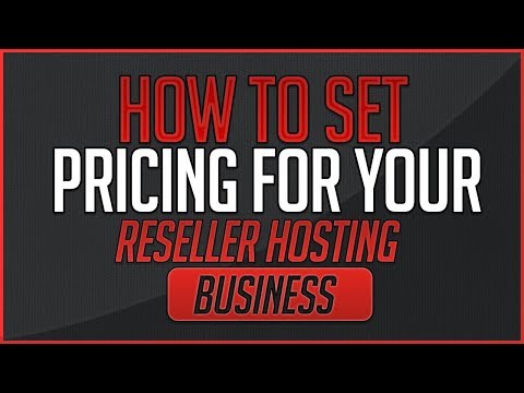 VIDEO : how to set pricing for your reseller hosting business - learn more aboutlearn more aboutreseller hosting: https://www.namehero.com/learn more aboutlearn more aboutreseller hosting: https://www.namehero.com/reseller-learn more abou ...