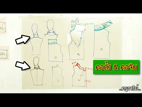 การสร้างแบบคอ เดอะซีรีย์ Ep.7: คอตั้ง(คอเต่า)/คอจีน ..ครูอารีย์..