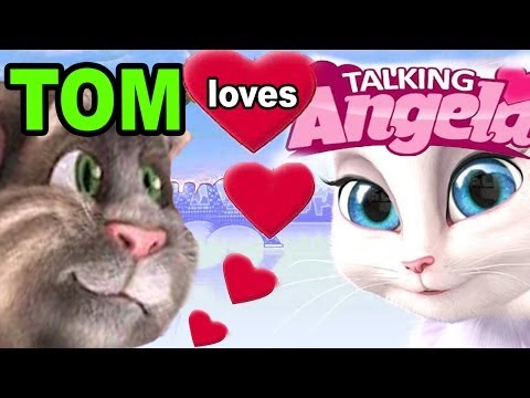 TALKING ANGELA: Tom Cat is in LOVE