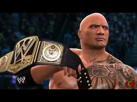 WWE 2K14 The Rock Gameplay Entrance and Finisher 【HD】 +...