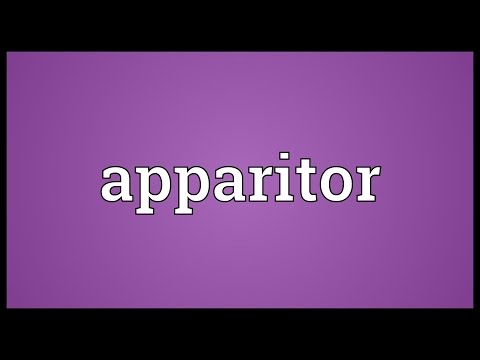 Header of apparitor