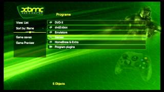 Original Xbox Xbmc 3.5 Clic Skin Demo