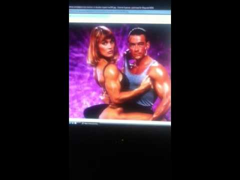 Cory Everson kicking butt in Hollywood.