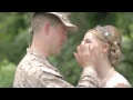 Marine Surpises his sister on her wedding day