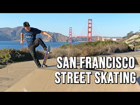 SAN FRANCISCO STREET SKATING with Braille and Friends!