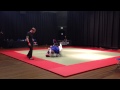 Ishin Ryu Ju Jitsu - Combudo May 2013 - Under 80 KG Semi Final