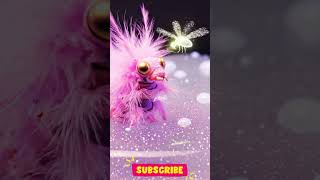 Mesmerizing Surreal Worm In Velvet Cake World Macro Animation Shorts