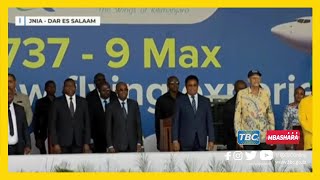 Hafla Ya Mapokezi Ya Ndege Mpya Ya Abiria