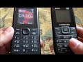 NOKIA 107 Vs Samsung E1207t - نوكيا 107 Vs سامسونج E1207