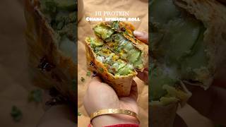 Hi Protein Chana Spinach Roll
