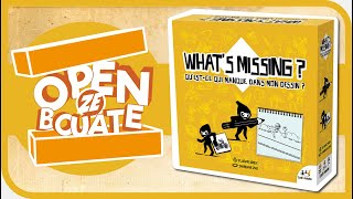What's Missing ? - Unboxing