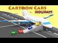 CARS HOLIDAY! - Cartoon Cars - Cartoons for Kids! - Airplanes for kids