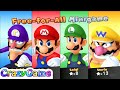 Mario Party 10 Mario Party - Mario vs Luigi vs Wario vs Waluigi Gameplay (Airship Central)