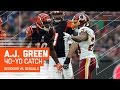 A.J. Green's Amazing Catch Over Josh Norman &amp; Jeremy Hill's T...