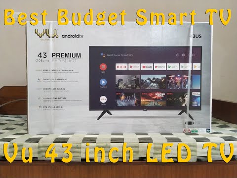 VU Premium 43 inch Smart LED | Unboxing | Review in Desciption | 43 ਇੰਚ ਦਾ LED ਟੀ.ਵੀ. ਅਨਬਾਕਸਿੰਗ