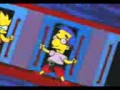 los simpsons bart y lisa escupen