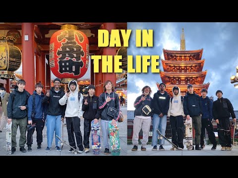 DAY WITH THE TOKYO SKATE CREW