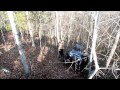 Polaris RZR Trying to Climb a Steep Hill Challenege during a Ride at Sandtown ATV Ranch in Arkansas