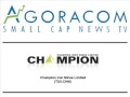 AGORACOM Small-Cap Gold and Resources TV - February 7, 2013