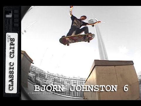 Bjorn Johnston Skateboarding Classic Clips #254 Part 6