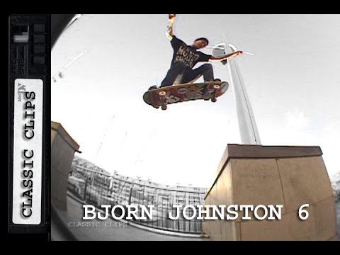 Bjorn Johnston Skateboarding Classic Clips #254 Part 6