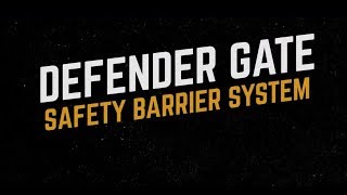 US Netting Defender Gate 20 Loading Dock Safety Gate