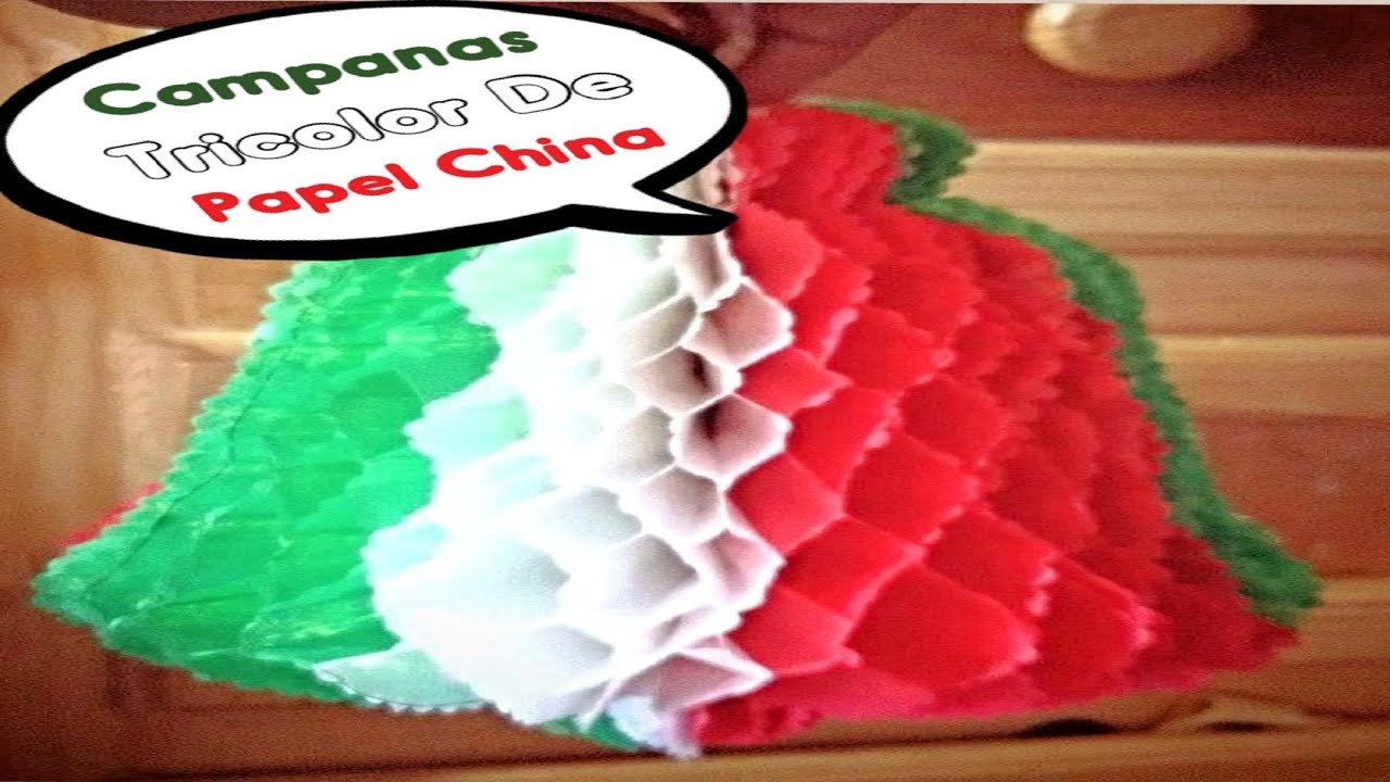 Como Hacer Campanas De Papel Como Hacer Campanas De Papel