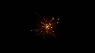 Бенгальский Огонь - Футаж  С Альфа-Каналом (Sparkling Light)