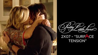 Pretty Little Liars - Emily Leaves To Studyhanna And Caleb Kiss - Surface Tension 2X07