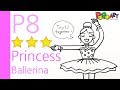발레 공주 그림 그리기 l 함께 그림 그리기 l how to draw princess ballerina
